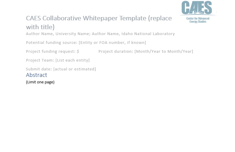 white paper template Resources