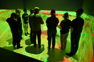 cave automated virtual environment cave quary Advanced Visualization Lab Publishes 15-Year Study